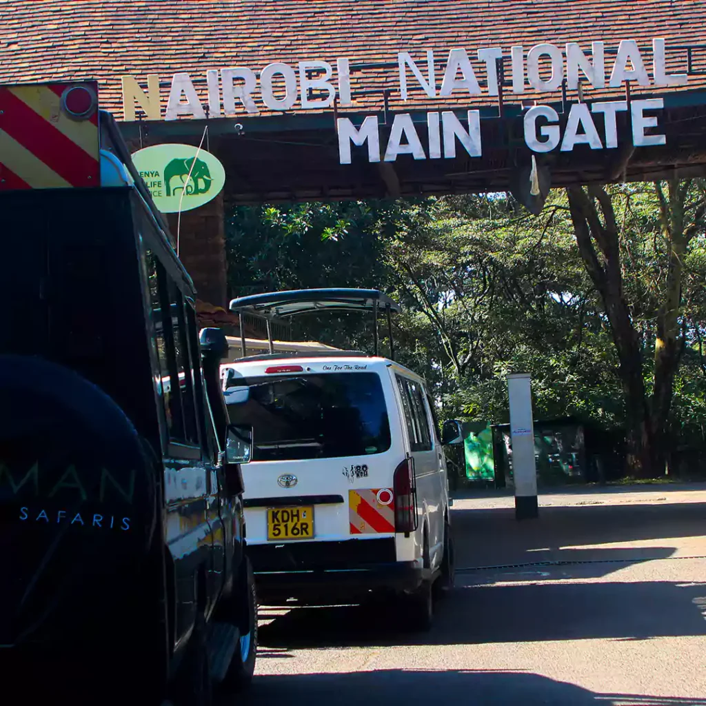 Nairobi National Park main gate